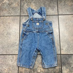 Baby/Toddler Carhartt Denim Bib Overalls Size 9M